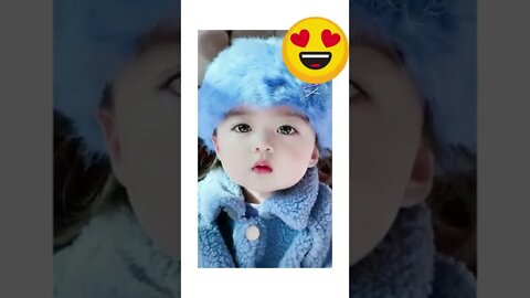 World cutest baby 2022😍😍🤗#shorts #shortvideo #funny #cute #kids 😘 #kiss #compilation 😜