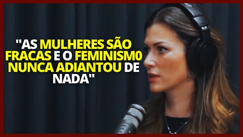 ANTIFEMINISTA CRITICA DURAMENTE AS MULHERES FEMINISTAS E O PROPRIO FEMINISMO | A DERIVA PODCAST