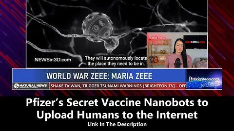Pfizer’s Secret Vaccine Nanobots to Upload Humans to the Internet