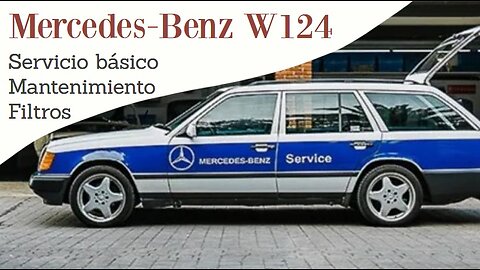 Mercedes Benz W124 - Servicio básico Mantenimiento fácil ✔ tutorial