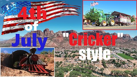 4th of July Celebration in Colorado City AZ. (2022) Parade and train ride