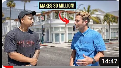 Asking Millionaire's How They Got Rich! (Newport Beach)