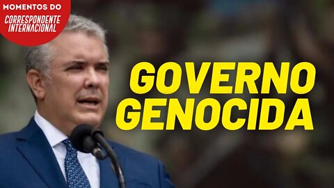 Denúncia contra o governo de Iván Duque na Colômbia | Momentos do Correspondente Internacional