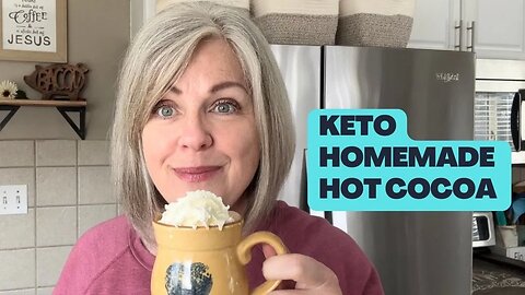 Keto Homemade Hot Cocoa Mix Sugar Free Diabetic Friendly EASY!