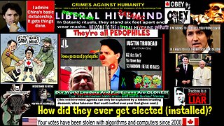 A Message For Fake Canadian PM (Election Fraud links - 98% of world governments are corrupt)
