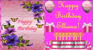 Happy Birthday 3D - Happy Birthday Elliana - Happy Birthday To You - Happy Birthday Song