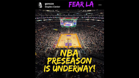 NBA Preseason is Underway! | Fear LA Presents: Up in the Rafters | October 5, 2021