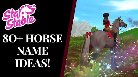 80+ SSO HORSE NAME IDEAS! 2021 Star Stable Quinn Ponylord