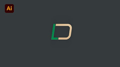 LD Logo Design | logo design in adobe illustrator - for beginners & beyond