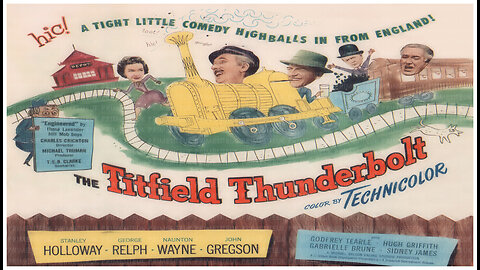 🎥 The Titfield Thunderbolt - 1953 - Stanley Holloway - 🎥 FULL MOVIE