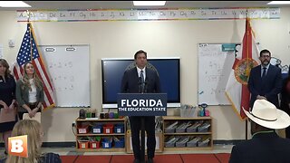 MOMENTS AGO: Florida Gov. Ron DeSantis is live…