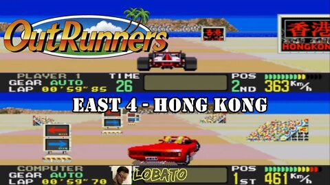 OutRunners (Mega Drive) - Trajeto: Hong Kong