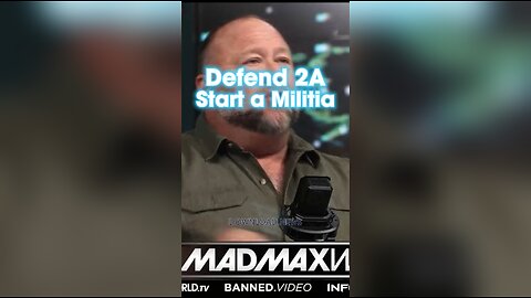 Alex Jones: Don't Get False Flagged, Start a Militia, Defend Your Right To Bear Arms - 12/7/23