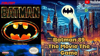 Batman 89 - The Movie The Game