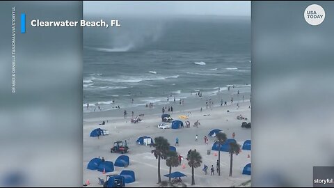 Waterspout in USA