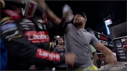 Ricky Stenhouse Jr. and Kyle Busch throw punches after All-Star Race