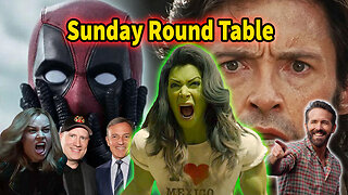 Sunday Round Table! Ryan Reynolds gets attacked by Feminist Actress! Iger Destroys More Disney IP!