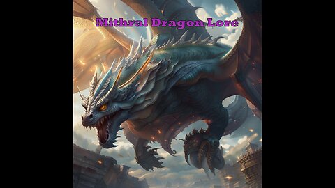 Dungeons & Dragons: Mithral Dragon Lore 👀 #ttrpg #dnd5e #pathfinder