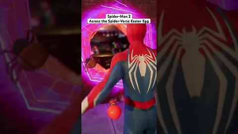 Spider-Man 2 Across the Spider-Verse Easter Egg