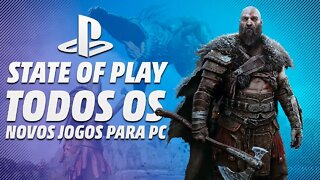 State of Play RECHEADO de NOVOS jogos! | Evento da Playstation AO VIVO