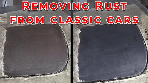 Rust Removal Classic Car Restoration
