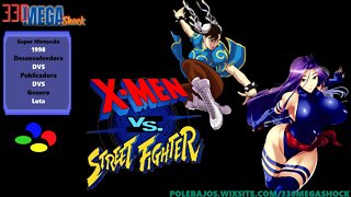 Jogo Completo 85: X-men vs Street Fighter (Super Nintendo)