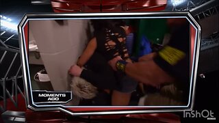 AJ Lee and John Cena Fight Dolph Ziggler backstage: WWE CLIP 3