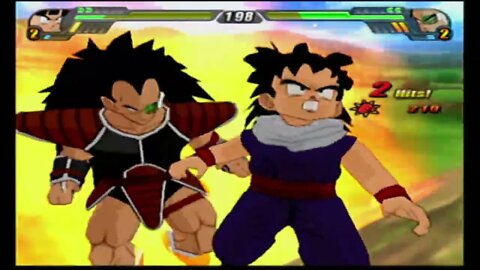 Anime Fight! Kid Gohan vs. Raditz - Dragon Ball Z: Budokai Tenkaichi 3