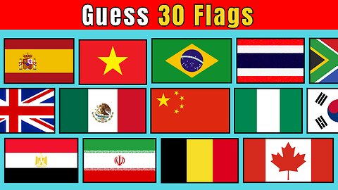 Guess the Country by the Flag Quiz | Guess the Flag Quiz | Guess The National Flag | 5 Seconds