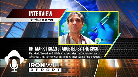 Dr. Mark Trozzi : Targeted by the CPSO