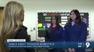 Girls FIRST- Pioneer Robotics students striving for female involvement in STEM