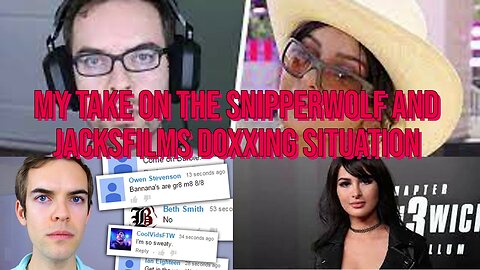 My Take On the Jakefilms And Sniperwolf Situation.