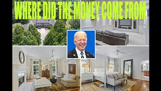 HAVE YOU EVER WONDERED WHERE JOE BIDEN GETS HIS MONEY TO BUY MULTIBLE MILLION DOLLAR MANSIONS?????