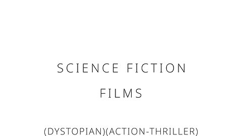 Science fiction films