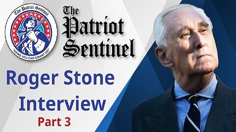 Roger Stone on Trump Arraignment, Trump's mindset, Mitt Romney + MORE! | Patriot Sentinel Podcast