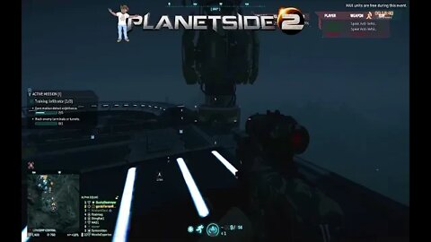 Planetside 2 gameplay 2022 with a few aimbot cheaters in the mix