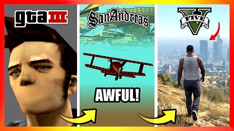 The WORST THING in Every GTA Game! (GTA 3 → GTA 5)
