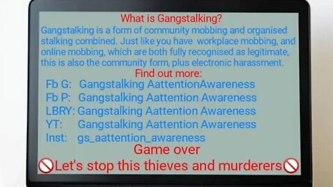 Gang Stalking Technology - Everything YOU NEED TO KNOW !?!