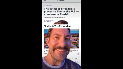 Top four most affordable cities to live in the US are not in Florida. Florida is too expensive.