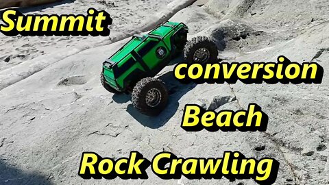 Traxxas Summit Conversion rock crawling with Duratrax Accenders