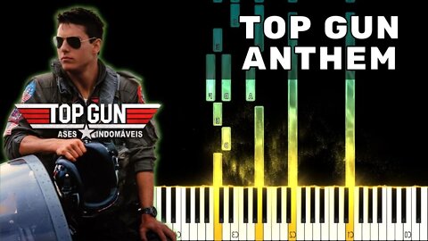 Top Gun 1986 - Anthem Piano Tutorial