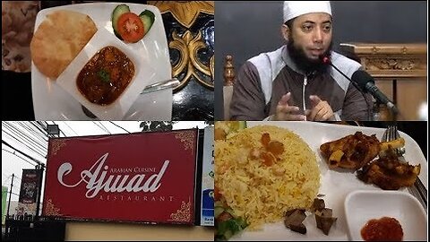 Ajwad Resto Restaurant Ustadz Dr. Khalid Basalamah Restaurant with Middle Eastern Taste and Feel