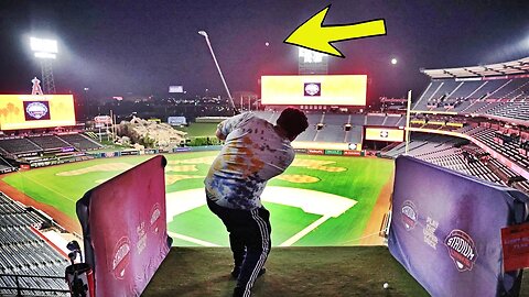 I Played Golf In A MLB Stadium