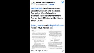 Antony Blinken orchestrated Hunter Biden laptop intel letter: Report