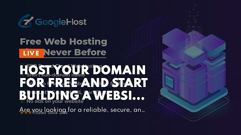 Host Your Domain for Free and Start Building a Website Today!