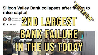 HUGE LOSSES For Companies: 2nd Largest Bank Failure In The US Happened Today