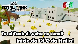 Inicio da campanha da Italia (no Hard) - Total Tank Simulator - Gameplay PT-BR