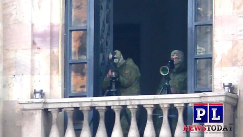 Armenian Snipers Aim At Anti Pashinyan Protesters