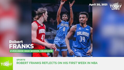 Robert Franks reflects on his first week in NBA