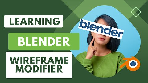 How to use the Wireframe Modifier